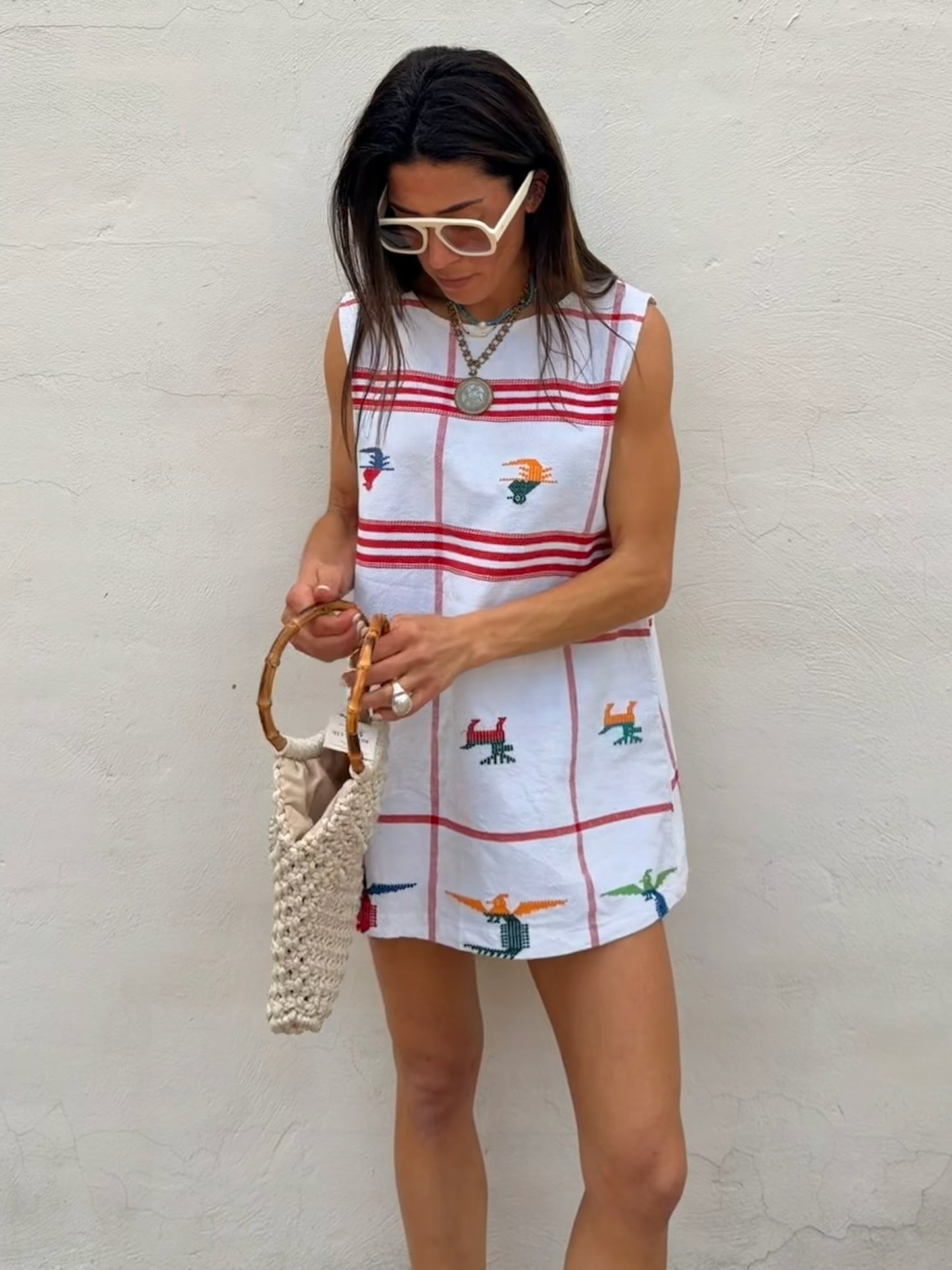 Guatemalan Textile Mini Dress