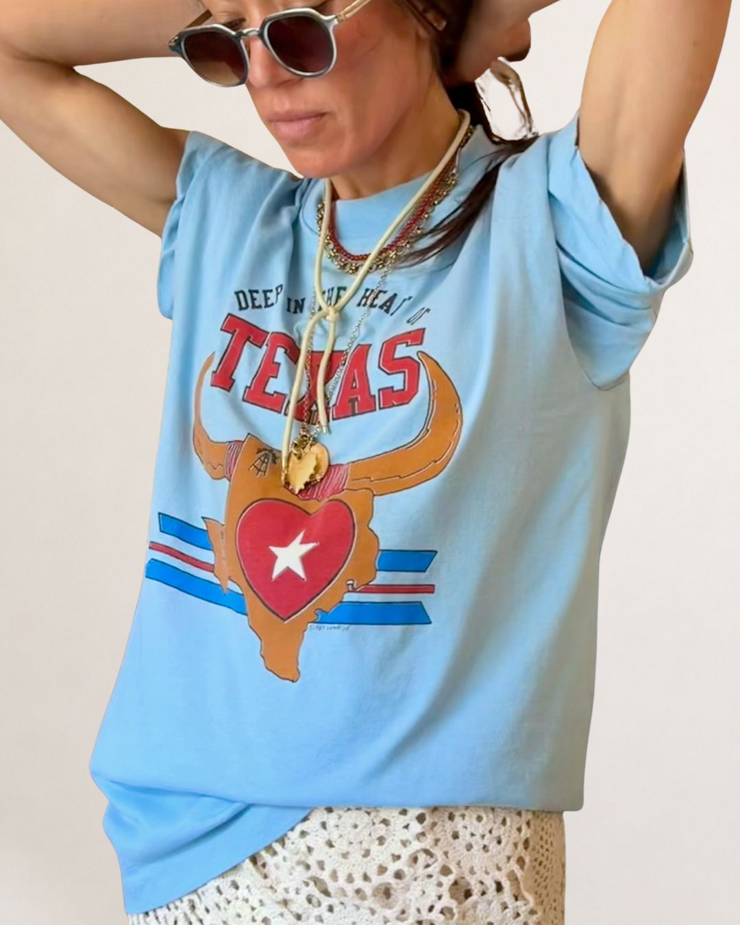 Vintage Deep in the Heart of Texas Tee