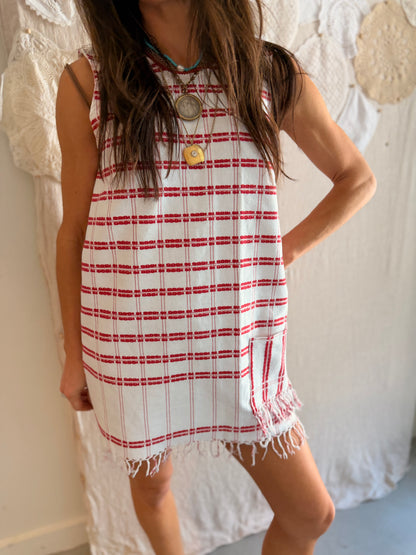 Scandinavian Cotton Mini Dress
