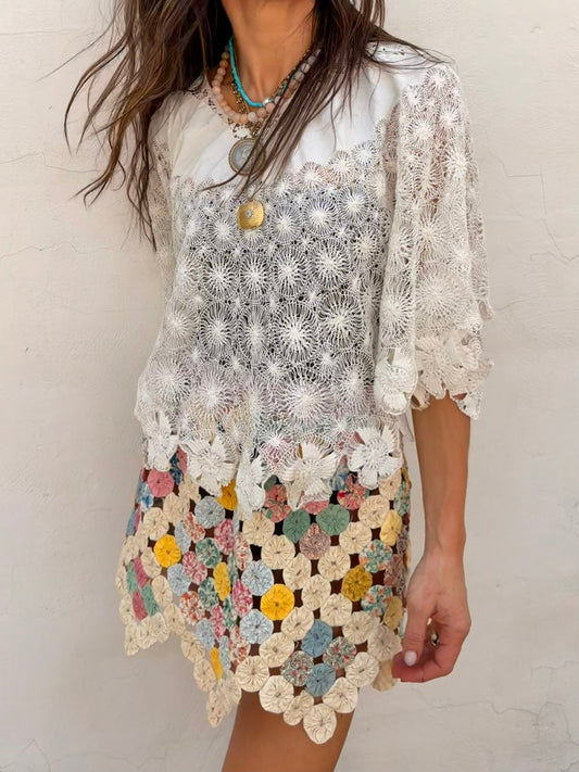 Yoyo Mini Skirt Cream Soda