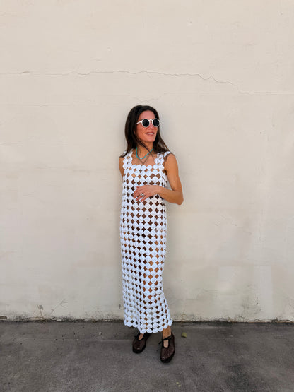 Yoyo Maxi Dress White