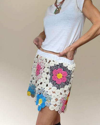 Yoyo Mini Skirt Daisy Chain