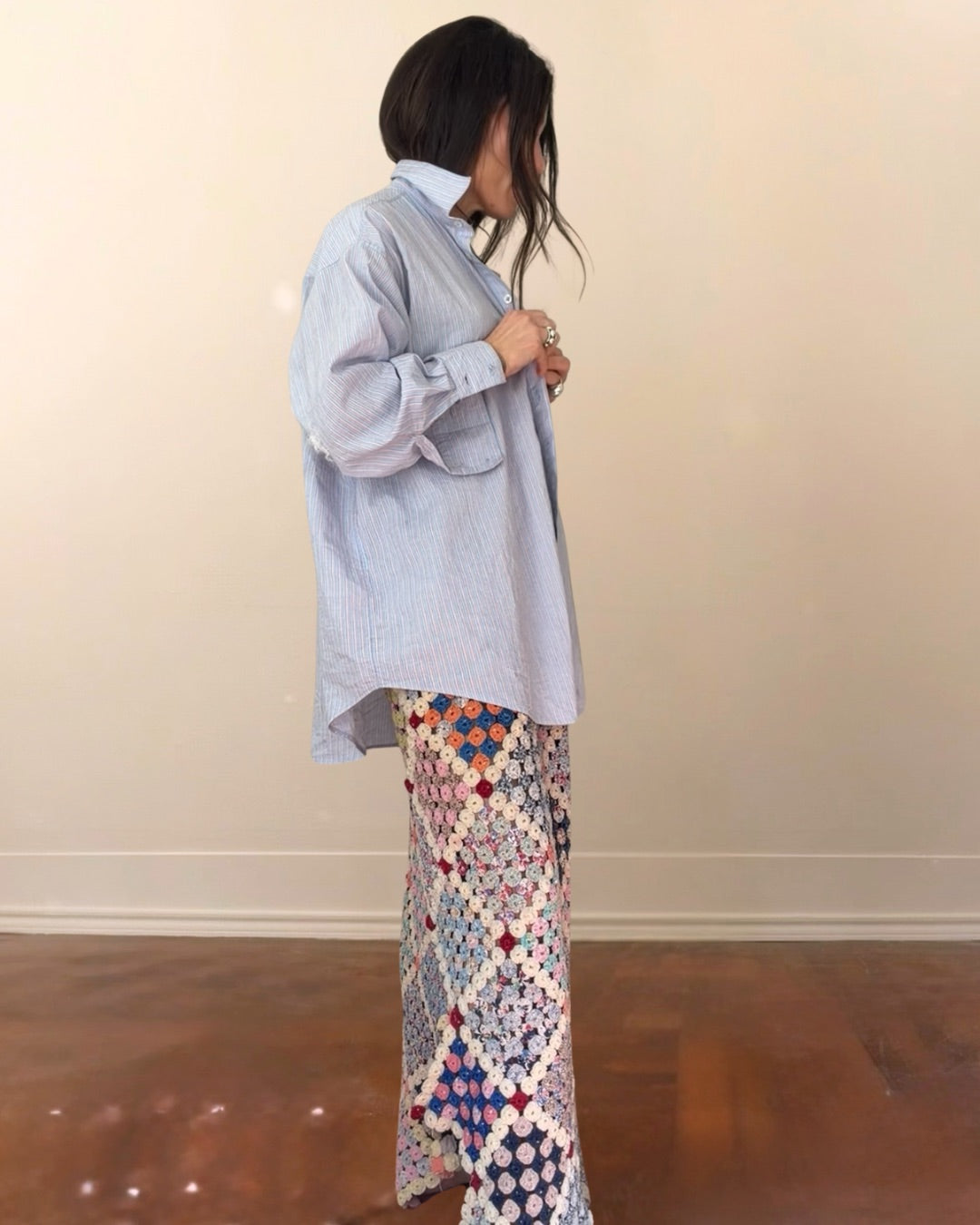 Yoyo Maxi Skirt in House of Cards