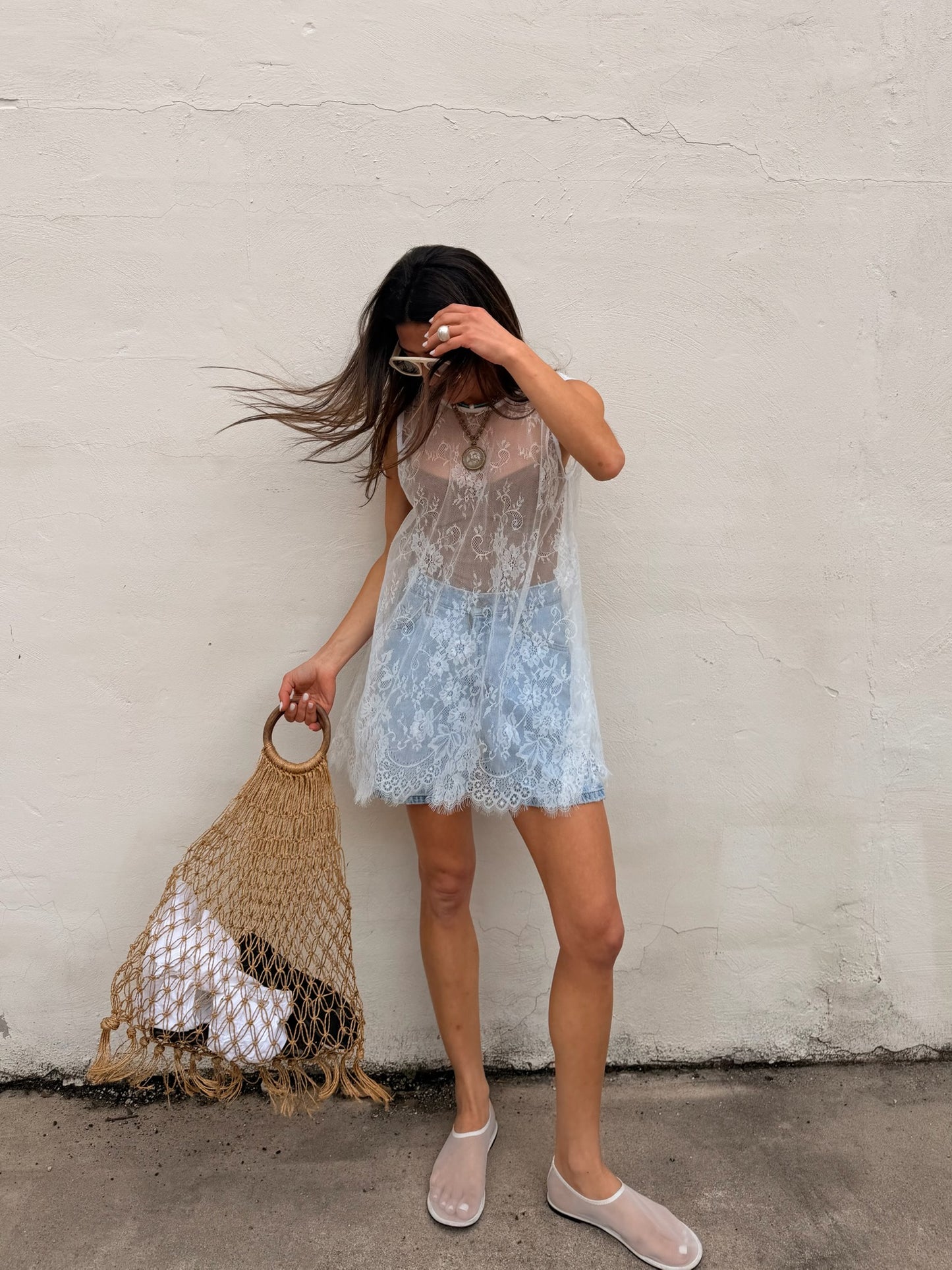 Sheer Lace Top / Dress