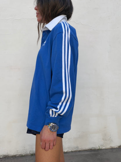 Vinatge Adidas Rugby Cobalt