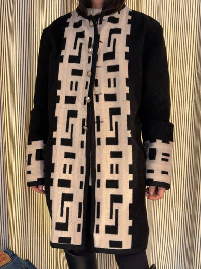Reversible Wool Coat