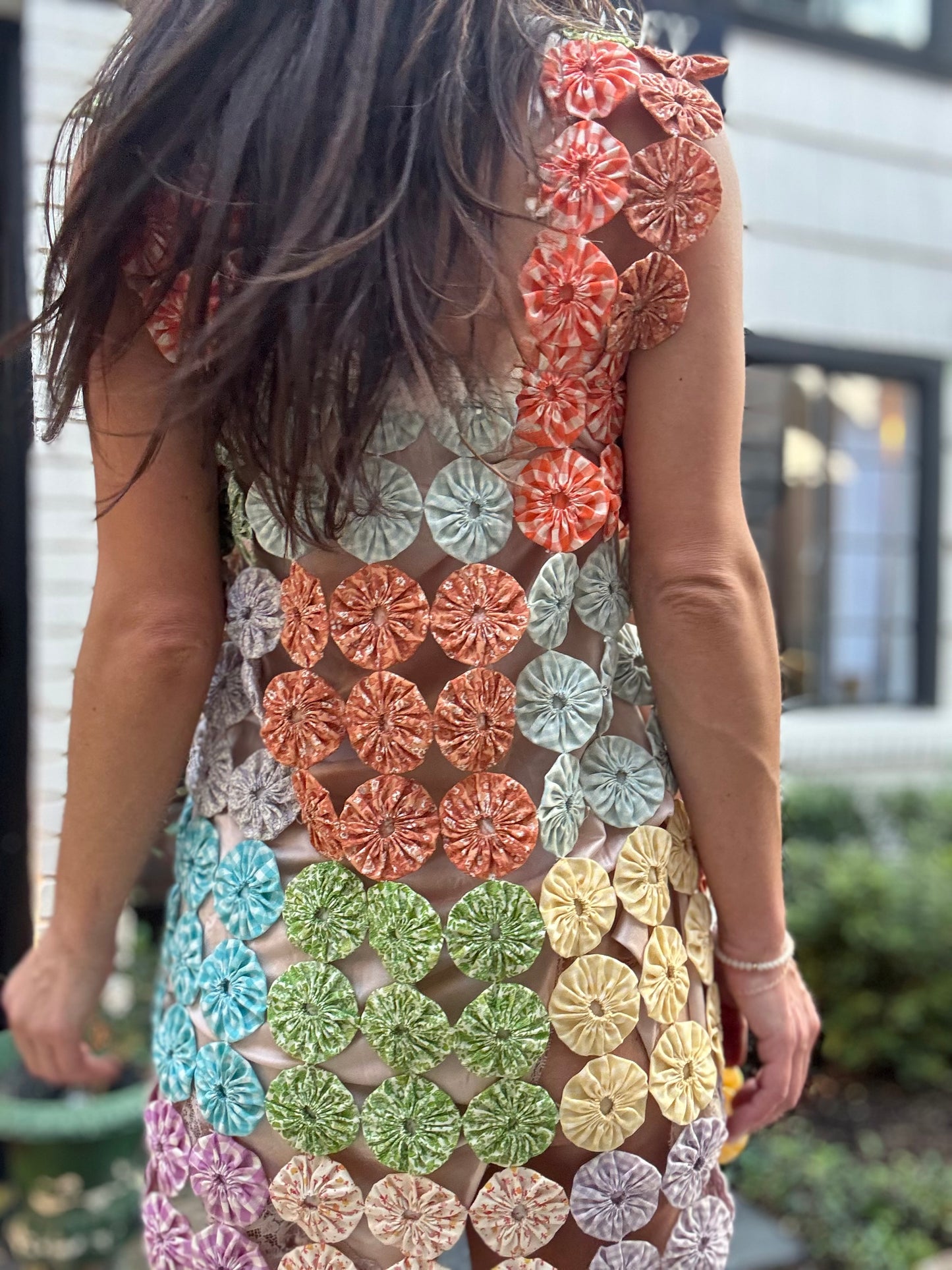 Yo-yo Mini Dress Candy