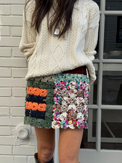 Yo Yo Mini Skirt Psychedelic