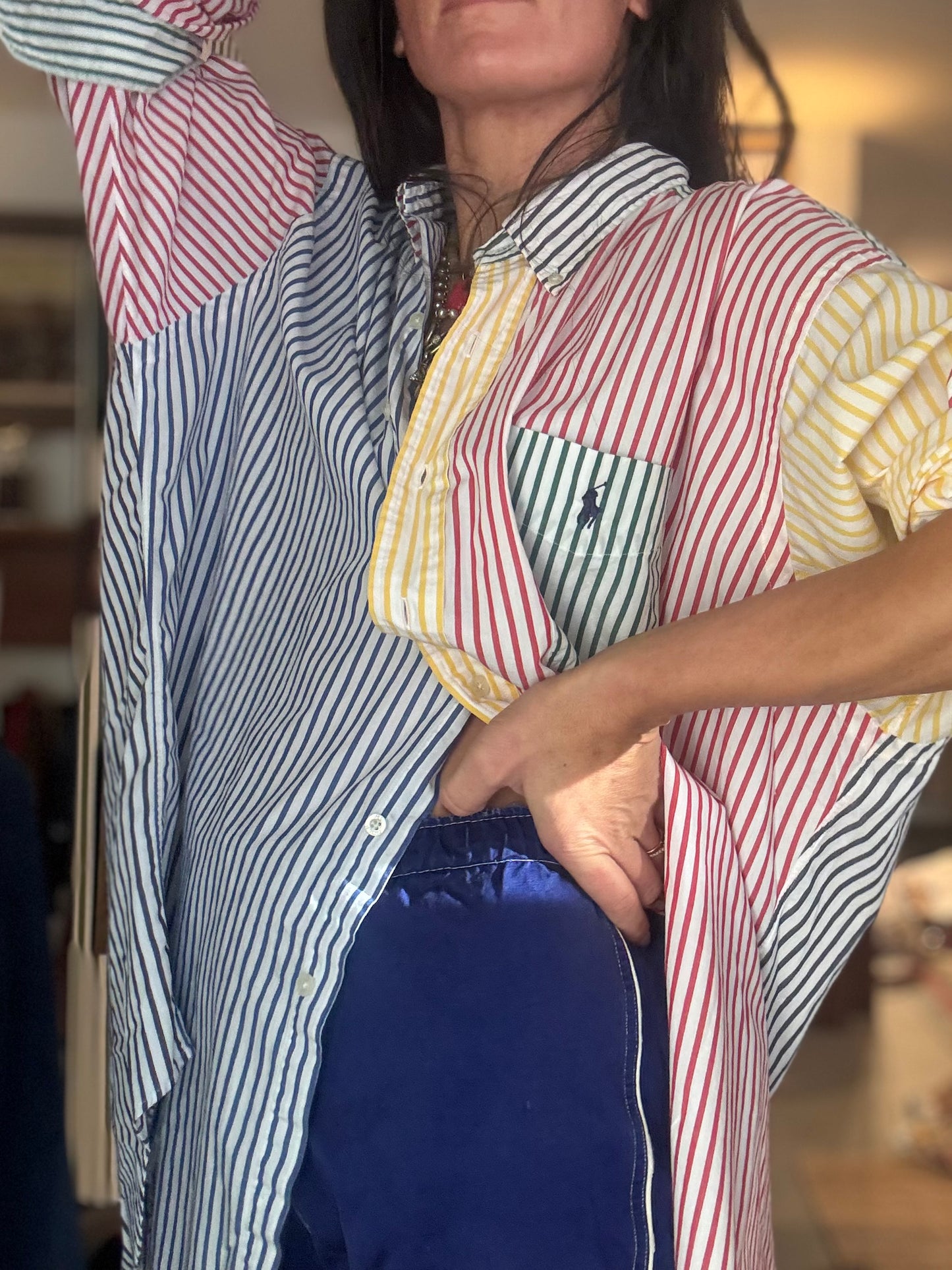 Ralph Lauren Color Block Stripe