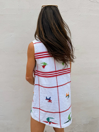 Guatemalan Textile Mini Dress