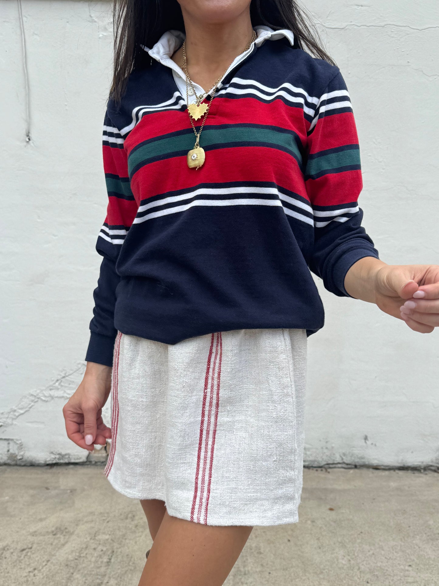 French Grainsack Mini Skirt
