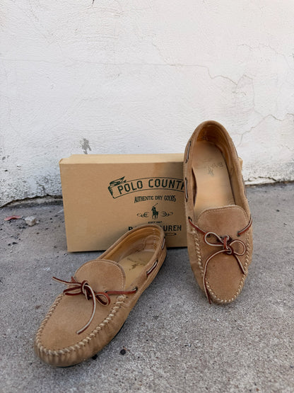 RL Country Country Suede Driving Mocs