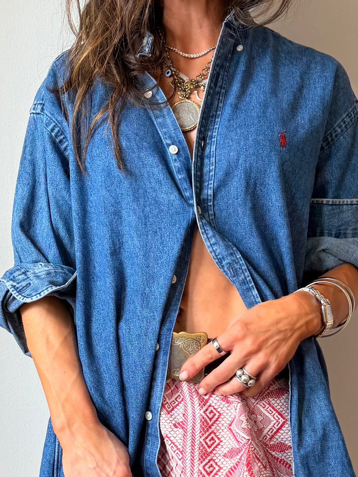 90s Ralph Denim Shirt