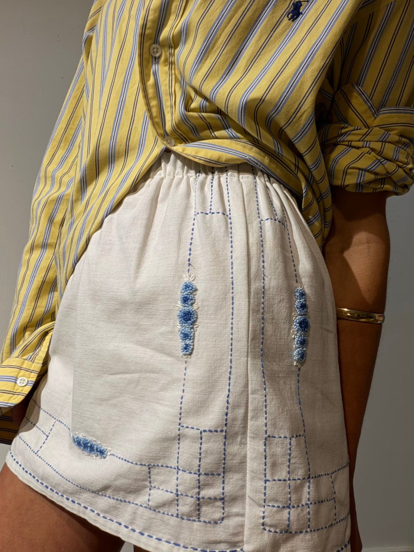Bluebonnet Knit Embroidery Mini