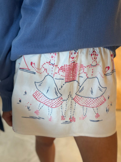 Dutch Trio Hand Towel Mini Skirt