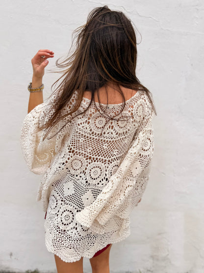 Crochet Poncho Tunic