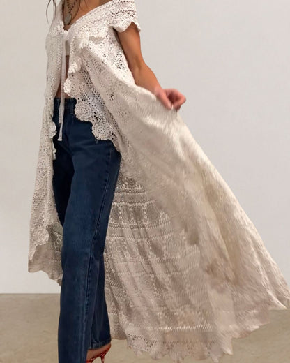 Antique Crochet Duster/Dress