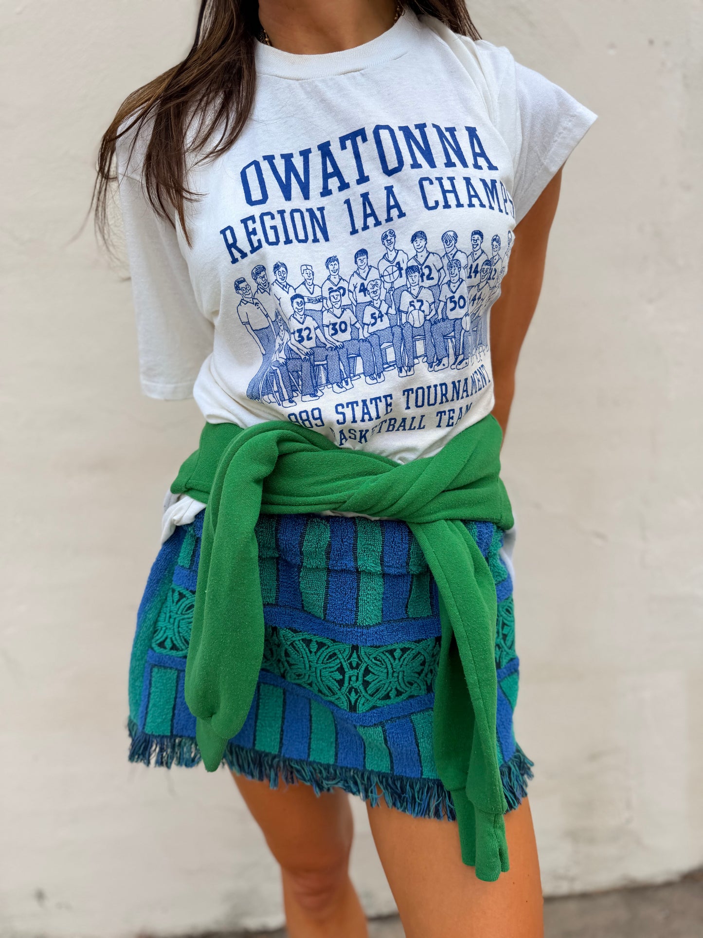 Towel Mini Skirt Palm Club