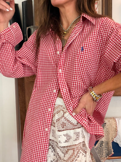 RL Red Gingham Shirt