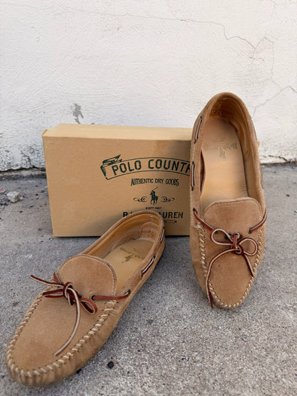 RL Country Country Suede Driving Mocs
