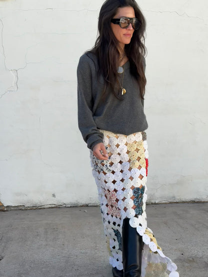 Yo-yo Maxi Skirt