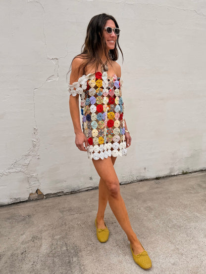 Yoyo Mini Dress Just Peachy