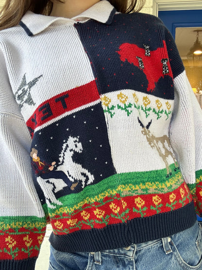 Vintage Texas Knit Pullover