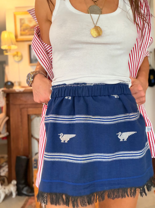 Guatemalan Mini Skirt W/ Dutch