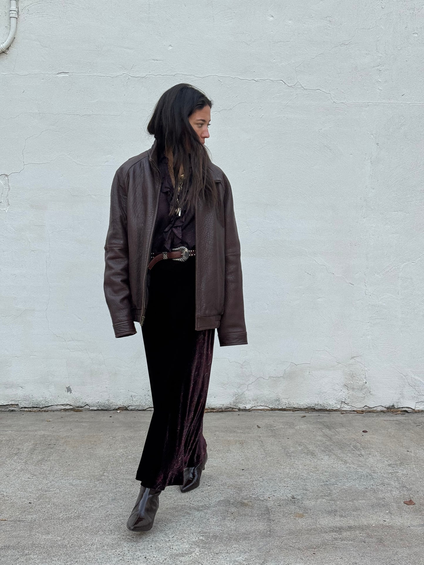 Velvet Paisley Skirt Ralph Lauren