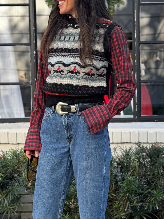 Equestrian Wool Vest