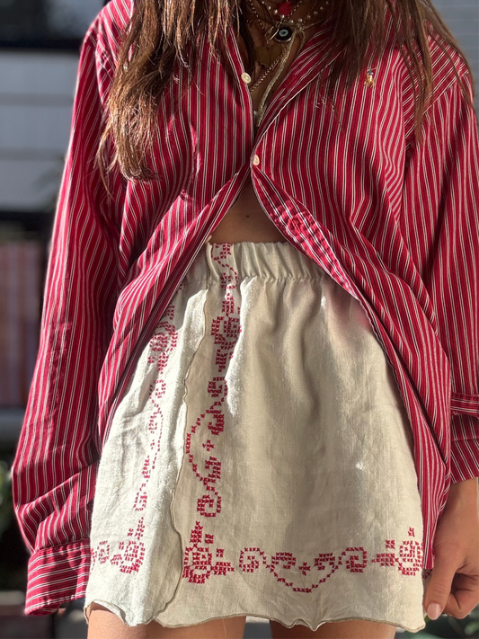 Ralph Lauren Red Stripe Shirt