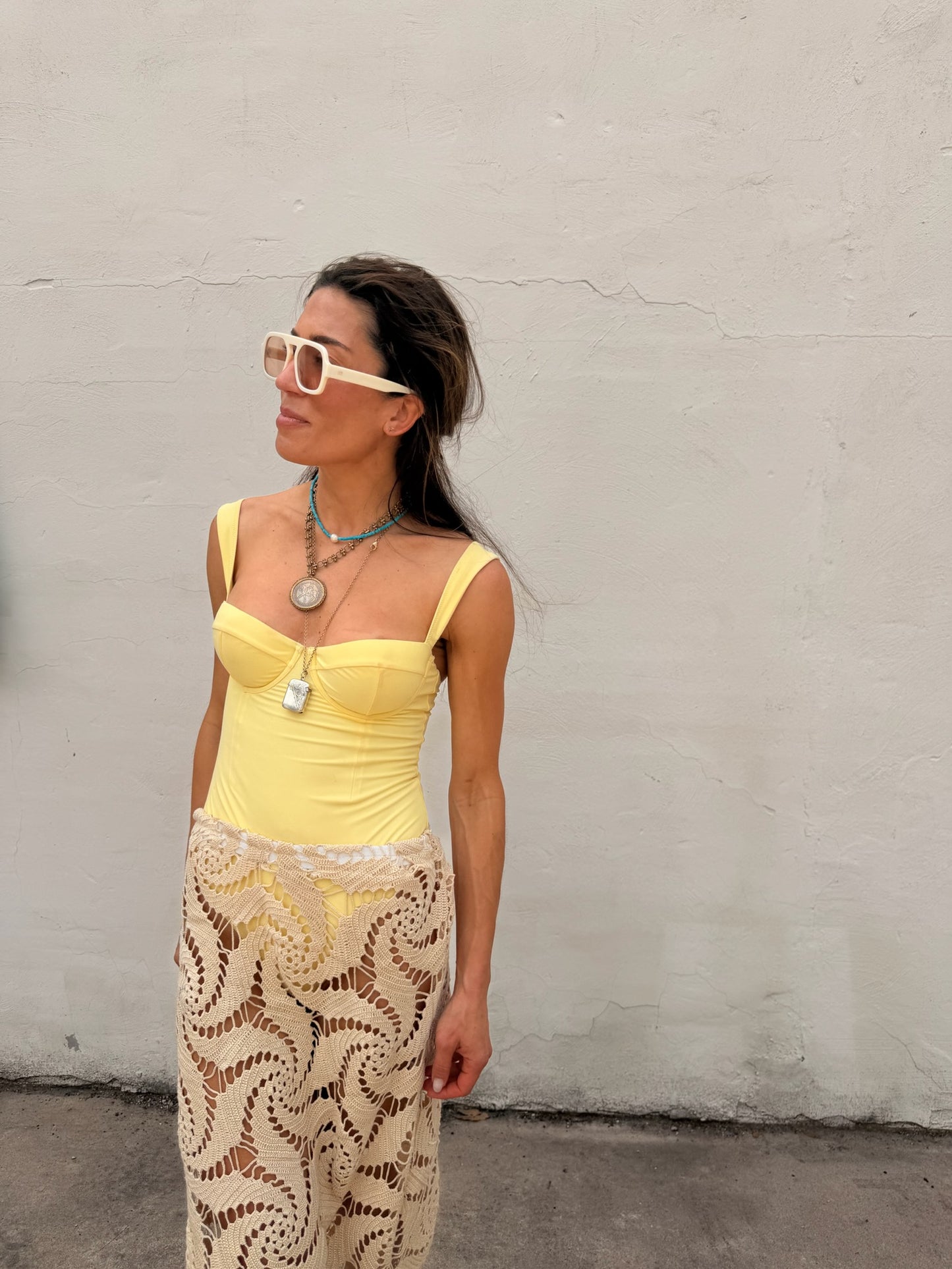 Crochet Midi Skirt