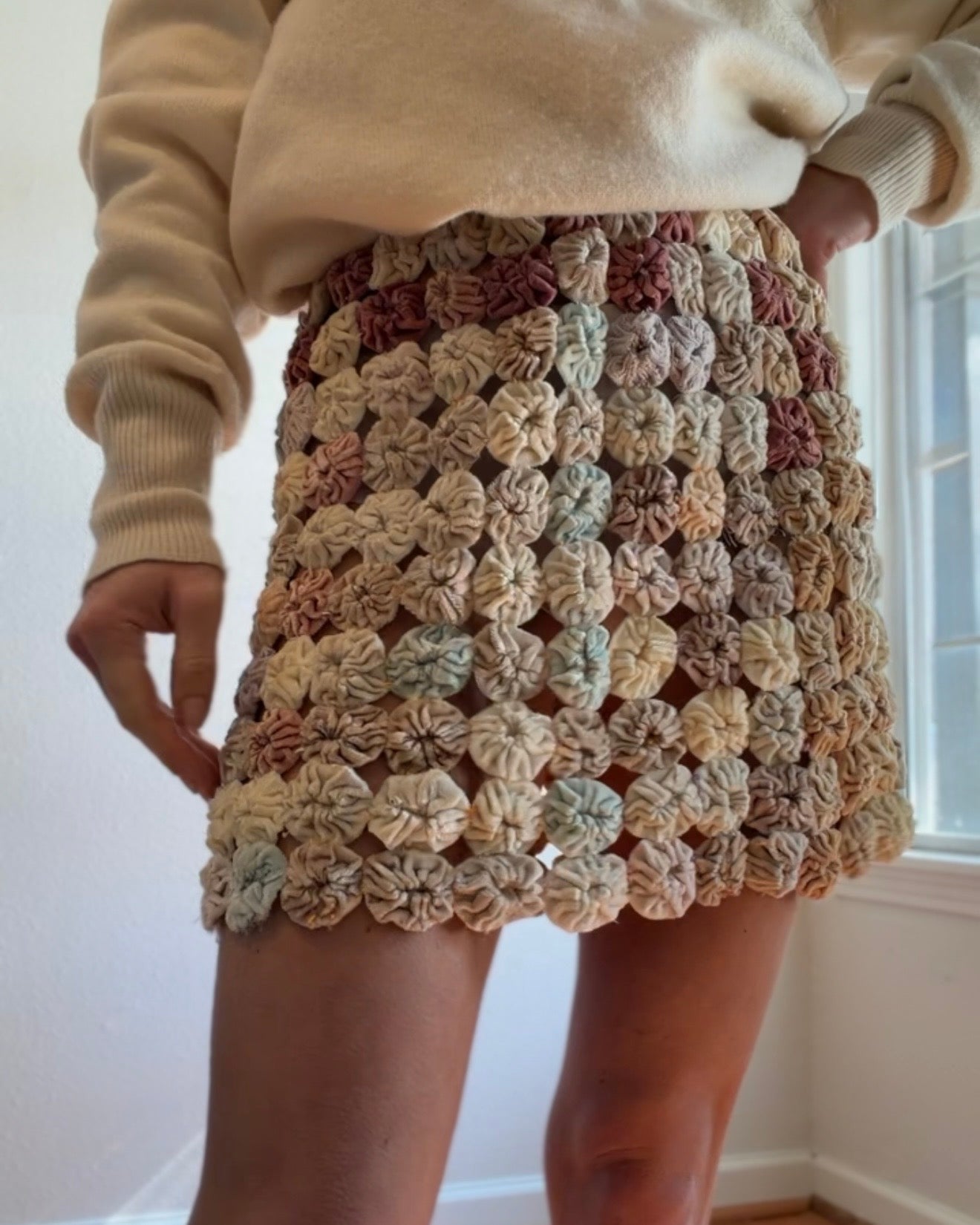 Yoyo Mini Mauve Velvet