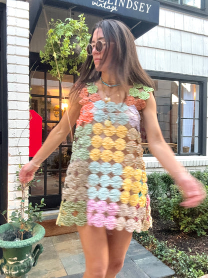 Yo-yo Mini Dress Candy