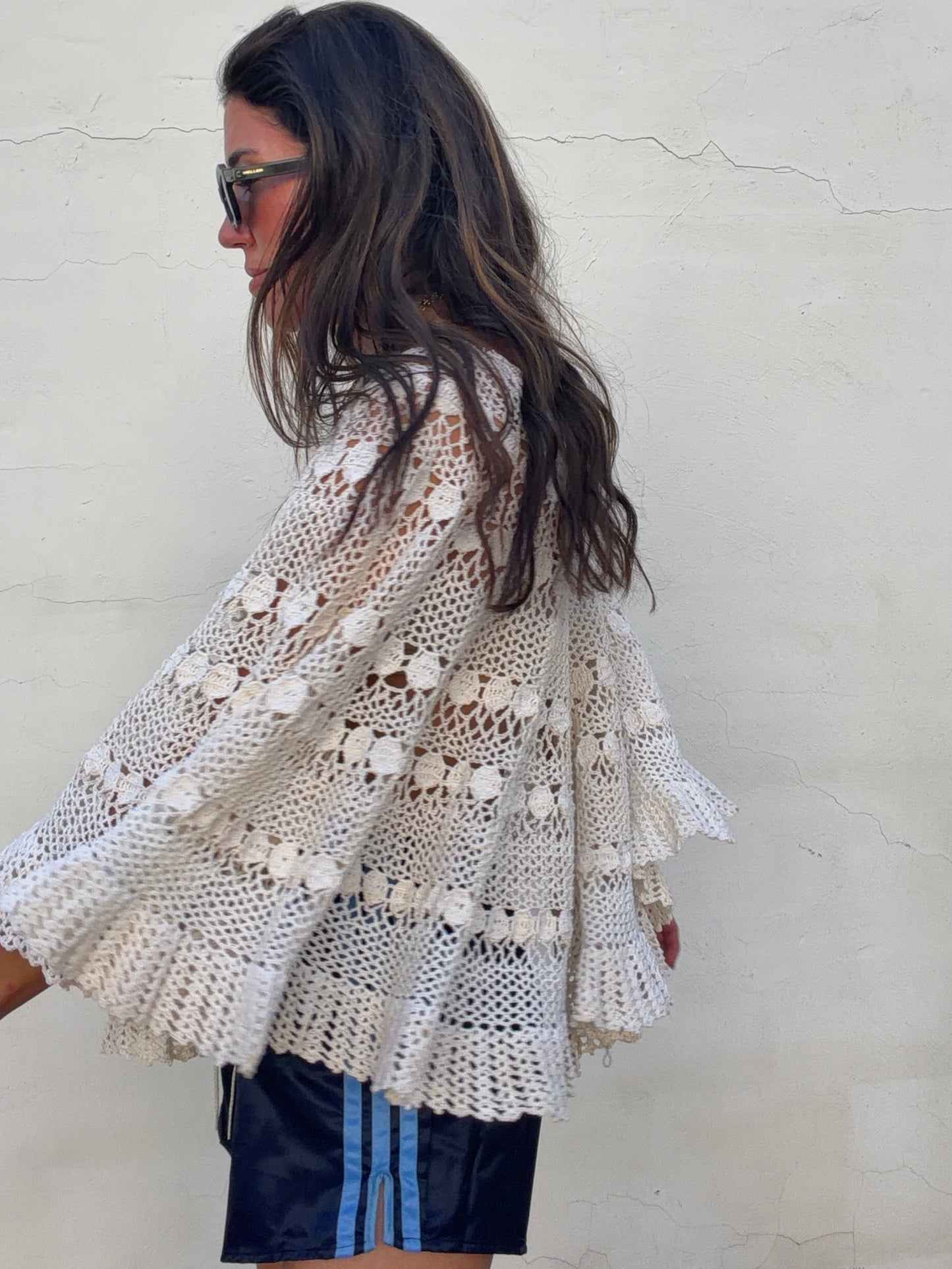 Crochet Poncho Top
