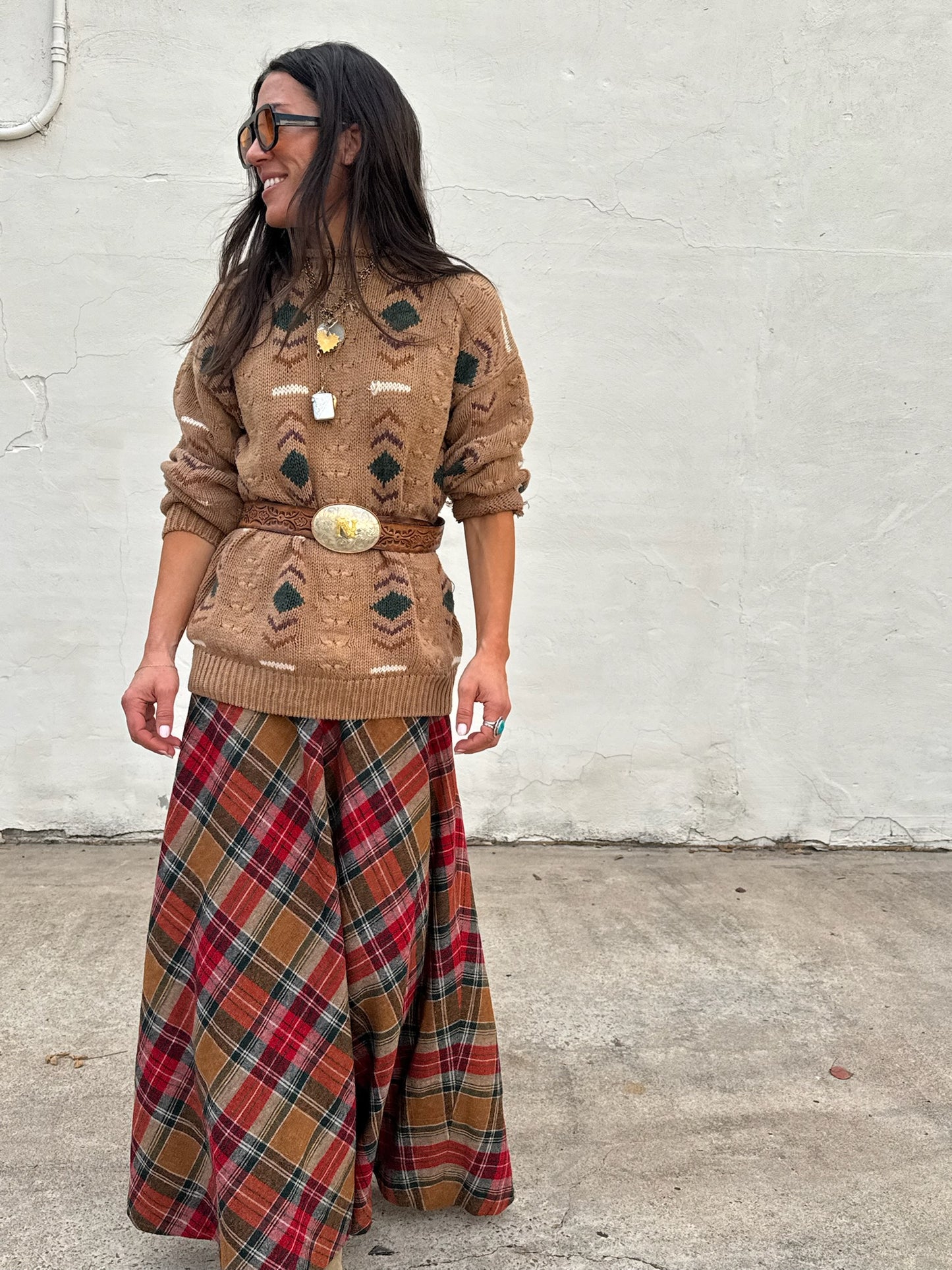 Southwestern Cotton Sweater