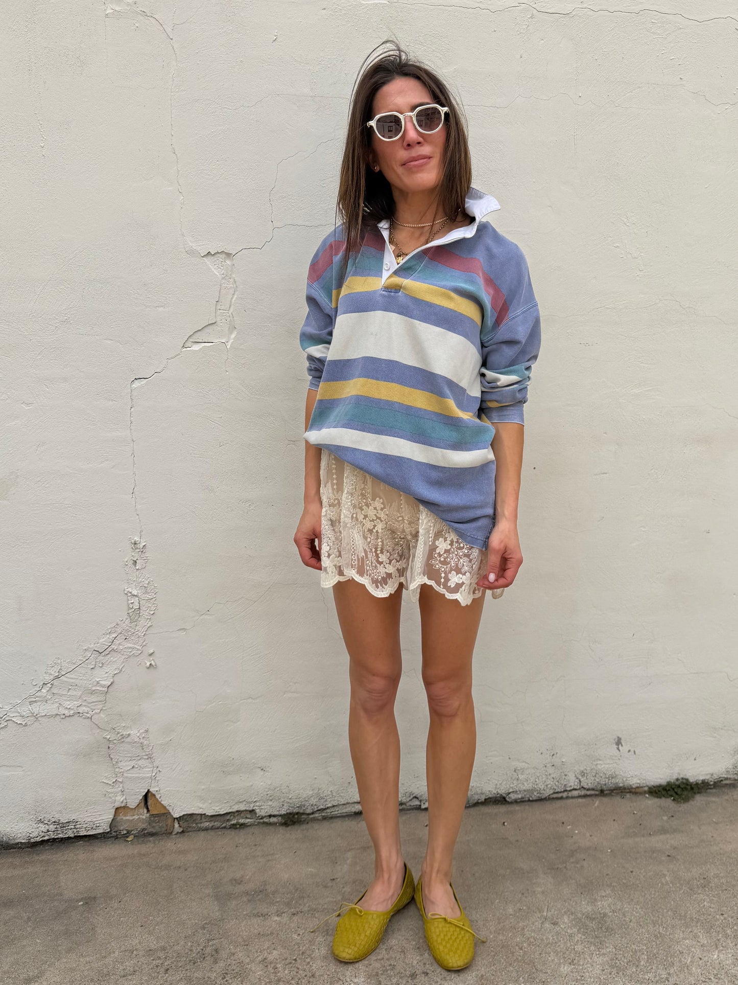 Perfect Sun Faded Stripe Rugby