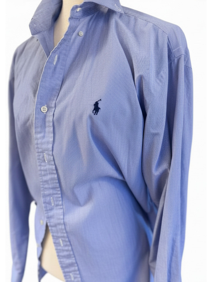 Ralph Lauren Blue Micro Stripe