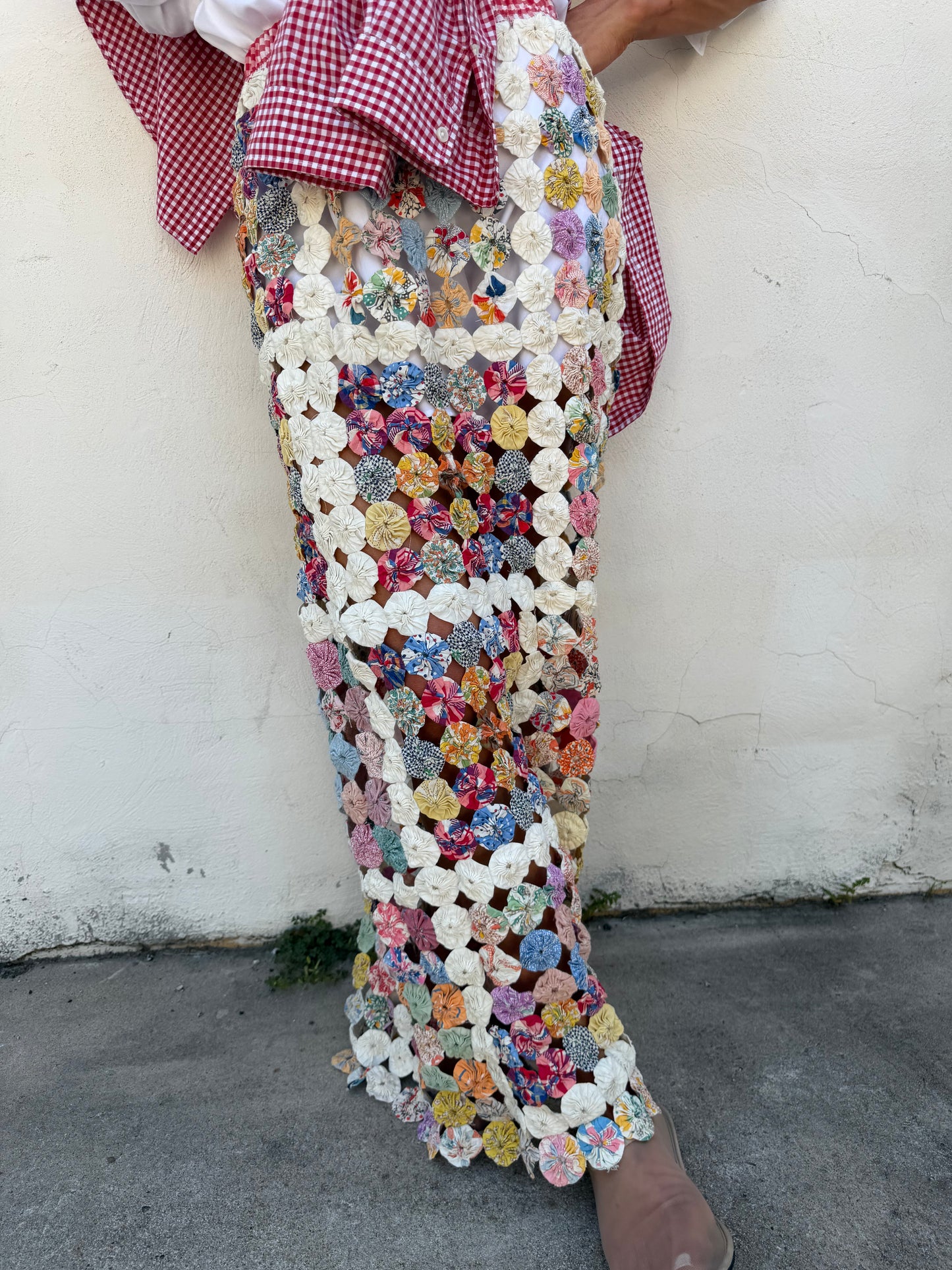 Yo-yo Maxi Skirt in County Fair
