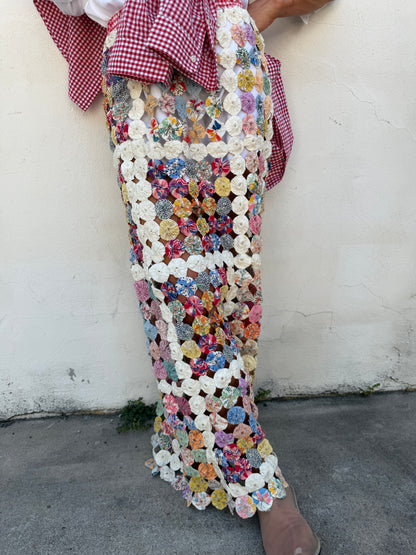 Yo-yo Maxi Skirt in County Fair