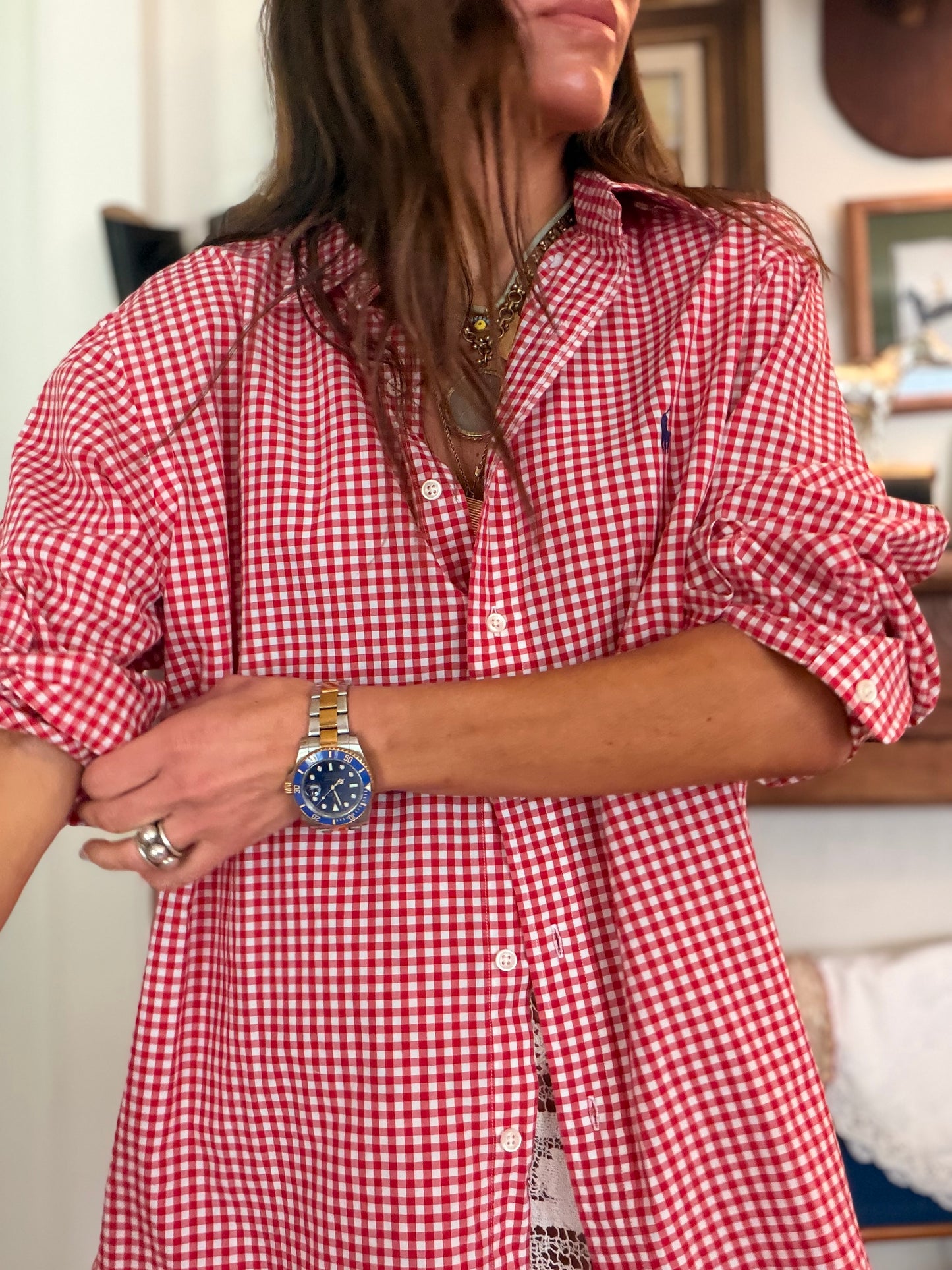 RL Red Gingham Shirt