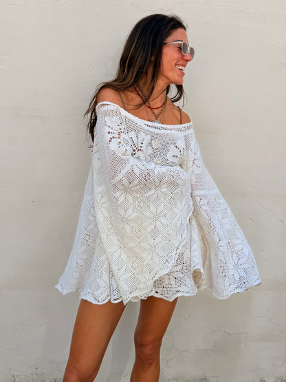 Crochet Cape Dress
