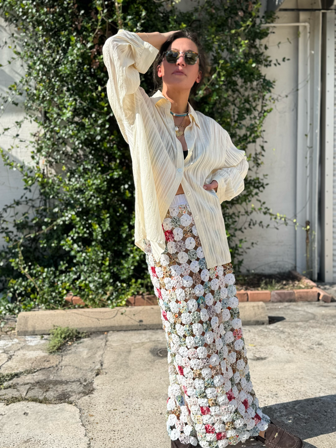 Yo-yo Maxi Skirt Lite Brite