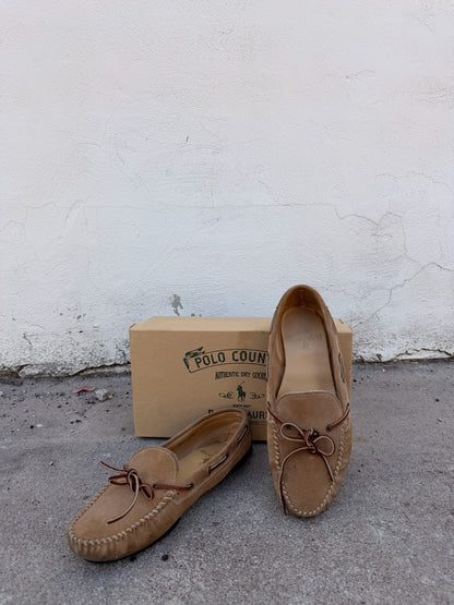 RL Country Country Suede Driving Mocs