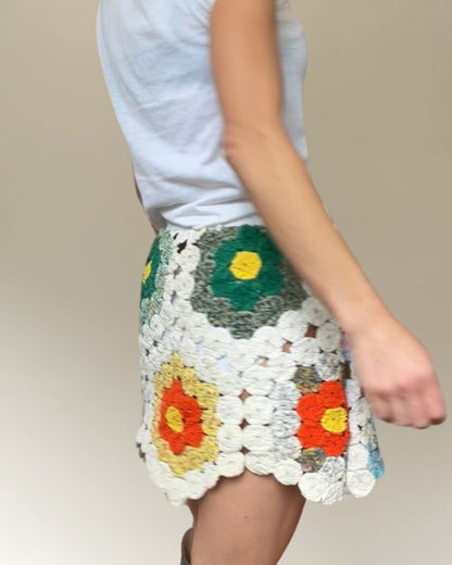 Yoyo Mini Skirt Daisy Chain