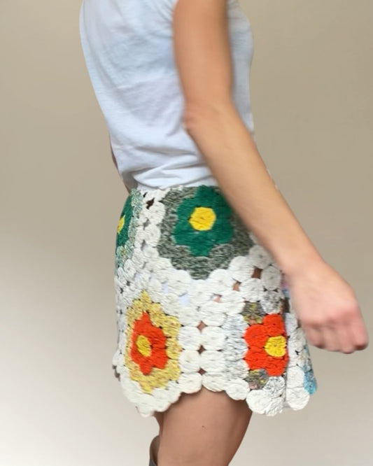Yoyo Mini Skirt Daisy Chain