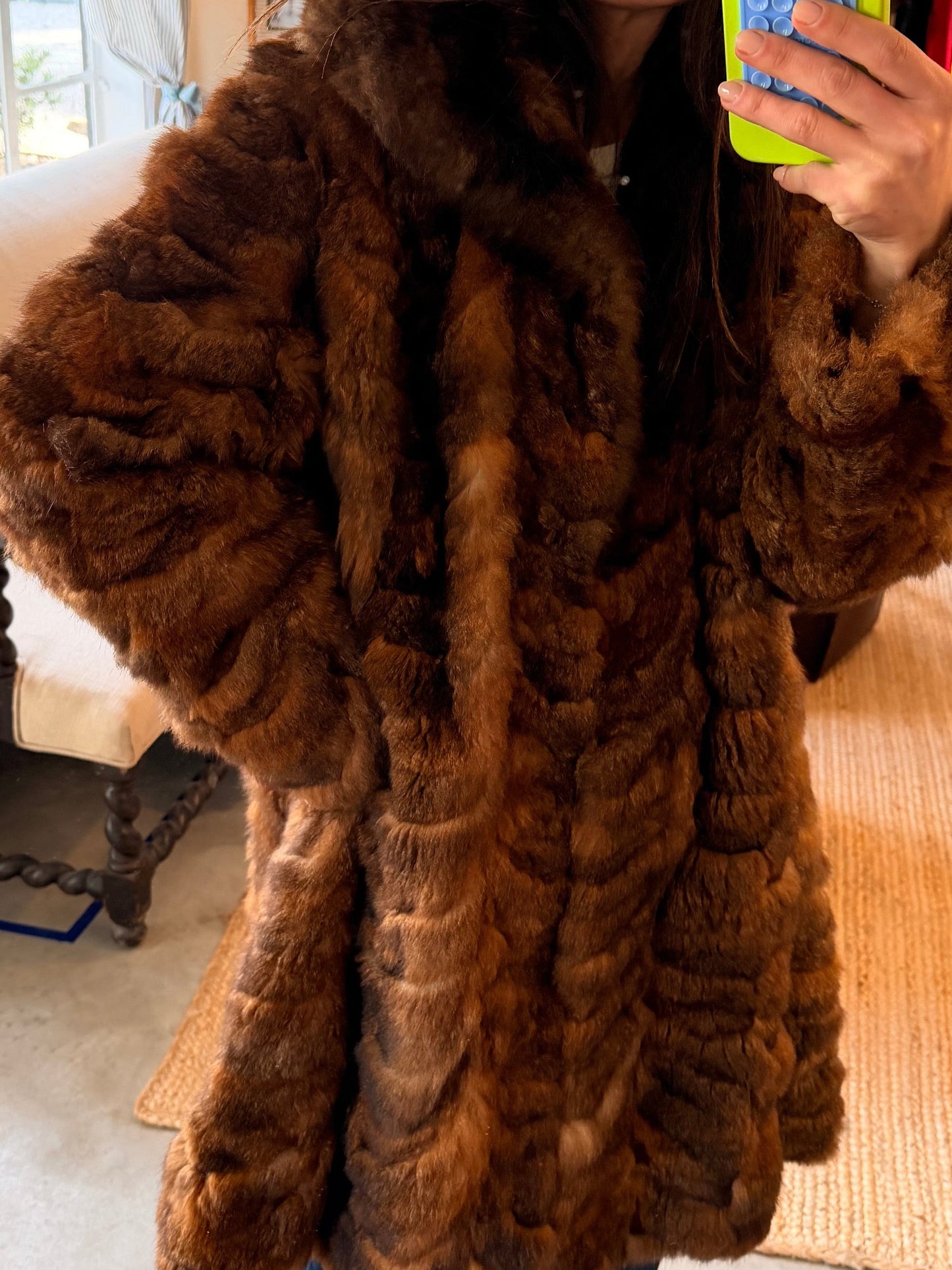 Mink Swing Coat 60s