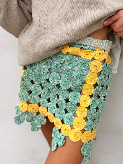 Yoyo Mini Skirt Pointe Greenbriar