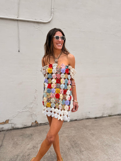Yoyo Mini Dress Just Peachy