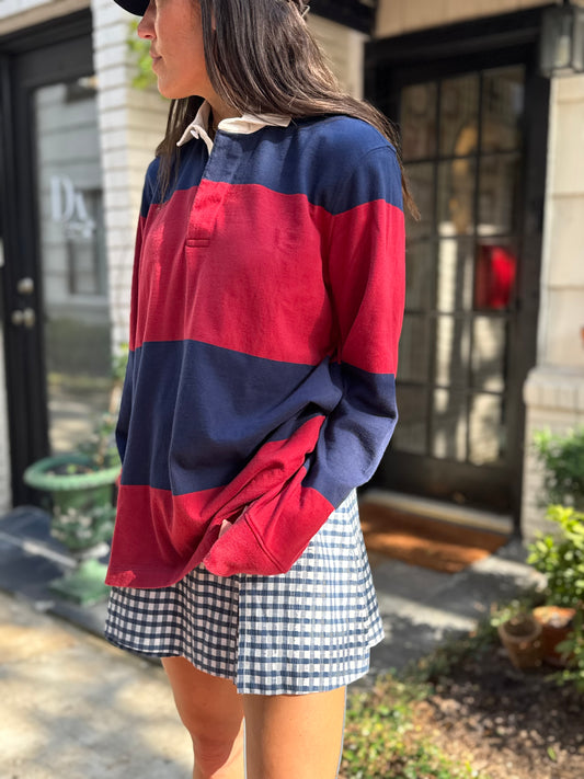 Rugby 90s Red Navy